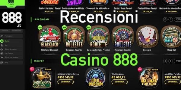 Recensioni 888 Casino